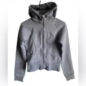 Gray Zip-Up Hoodie